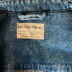 Free People  We The Free Opal Swing Denim Jacket
